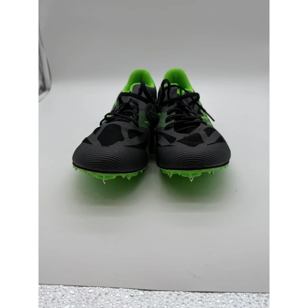 Asics Hyper MD 6 Track Spikes Mens 12 Black Lime‎ Green G502Y Racing Shoes